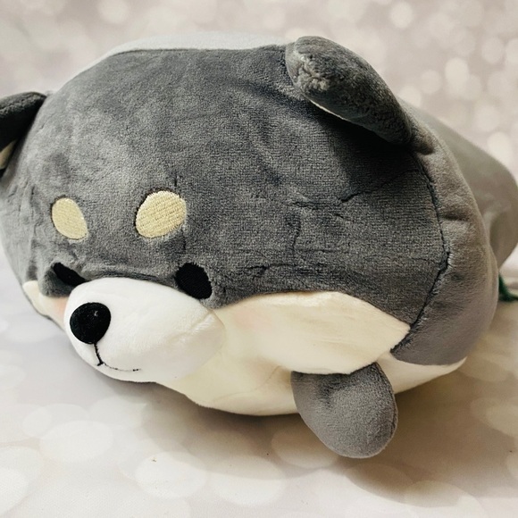 Bnwt Fuwa Fuwa Mocchiri Puppy Plush - Picture 2 of 3